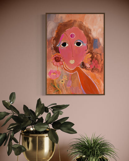 Rangini: The One Who Holds Colour