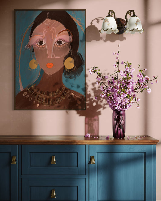 Neelam: The Sapphire Gaze