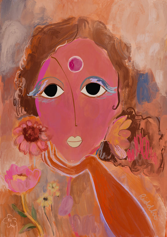 Rangini: The One Who Holds Colour